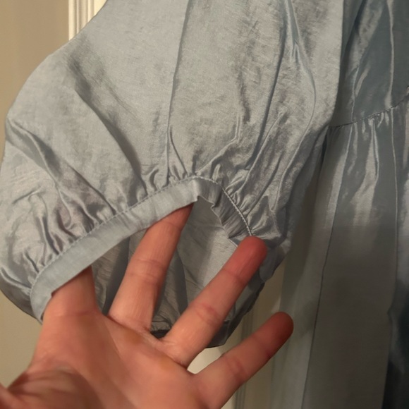 Worn once Club Monaco Easy Midi Tiered Dress - Picture 6 of 8